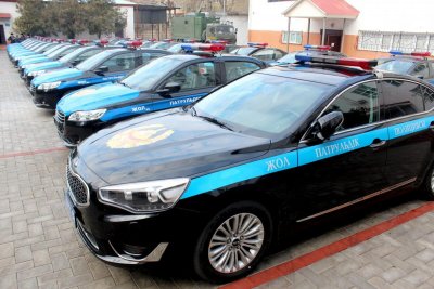 Казахской полиции выдали автомобили китайского производства