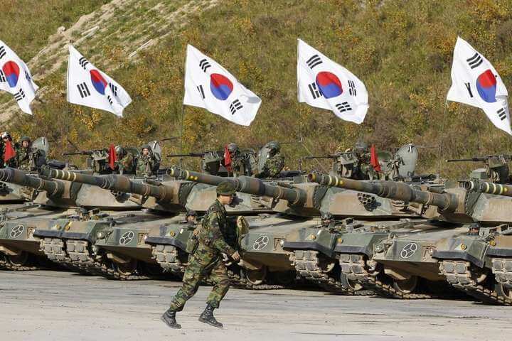 Южная Корея повышает затраты на военную оборону