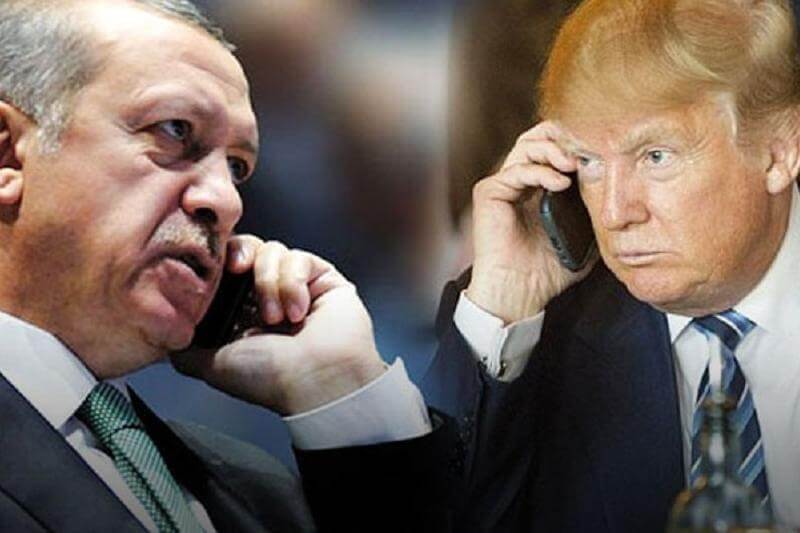 Трамп рассказал о позитивном телефонном разговоре с Эрдоганом