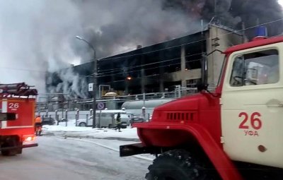 Почему на нефтехимическом заводе в Уфе вспыхнул пожар