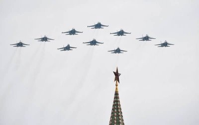 В честь 75-летия Победы в Великой Отечественной войне в Москве состоялся авиационный парад