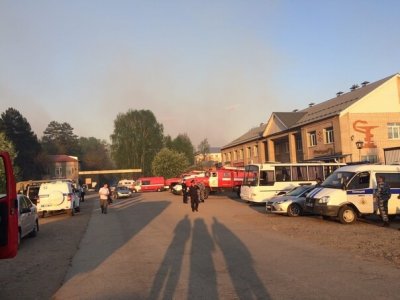 Пожар на бывшем арсенале в Пугачеве локализован