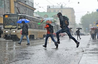 В Москве продолжаются сильные дожди