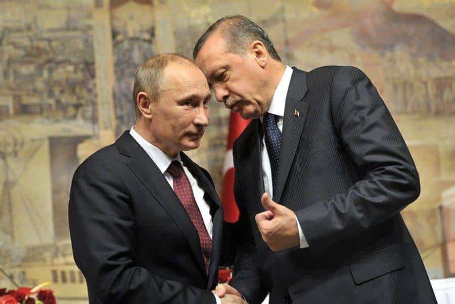 Состоялся телефонный разговор Путина и Эрдогана