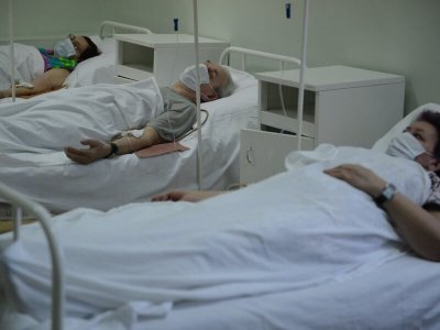 Больницы на 90 процентов заполнены больными ковид