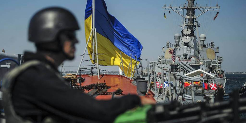Украина начала учения в Черном море