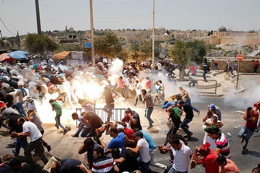 На востоке Иерусалима начались беспорядки
