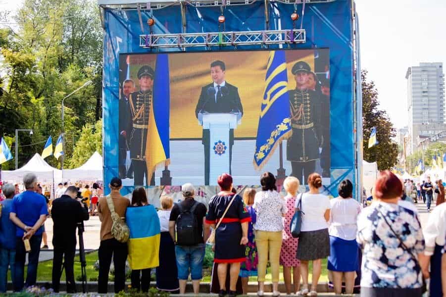 Украина отметила 30-летие независимости