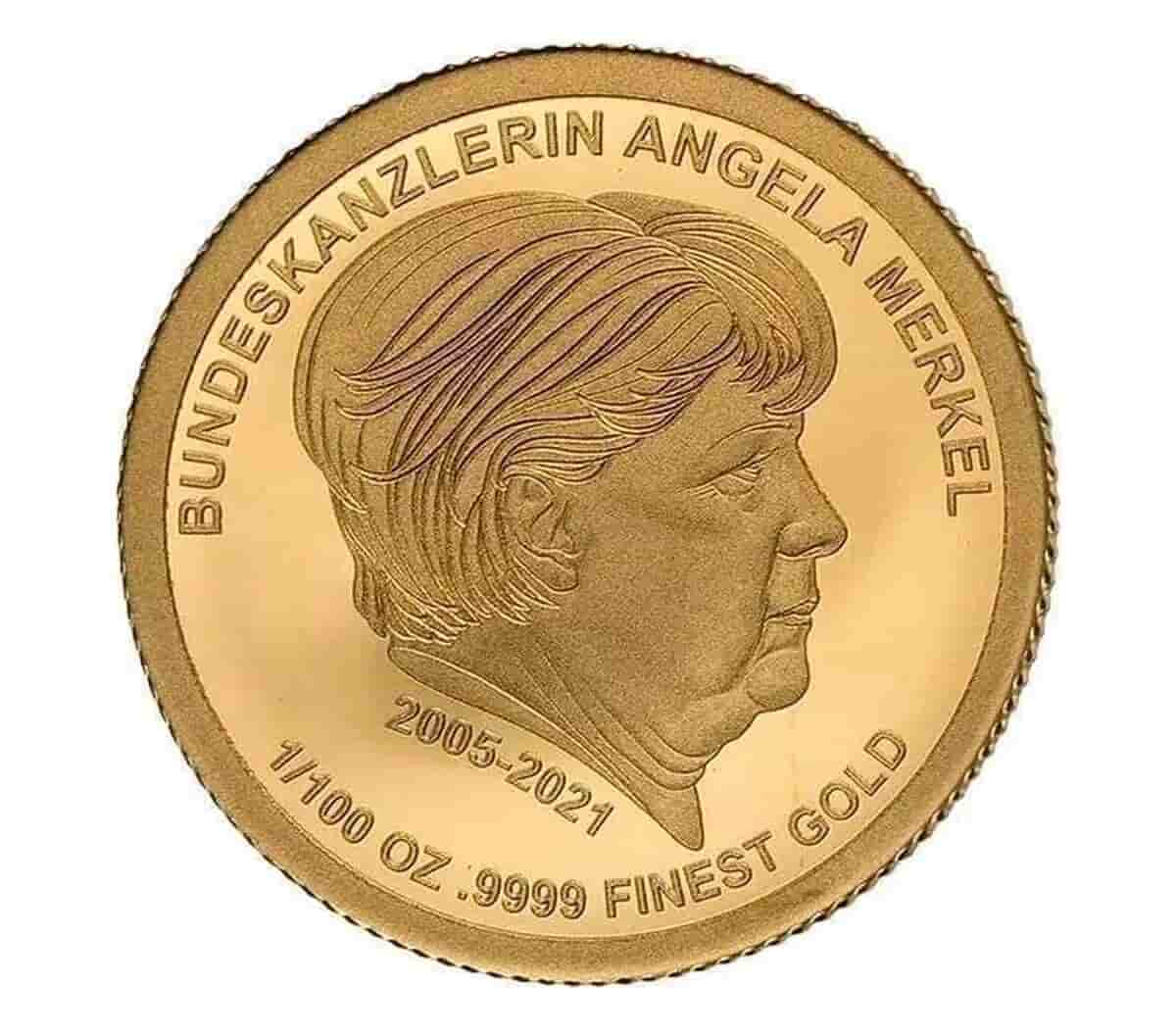 В Германии начали выпускать монеты с портретом Меркель
