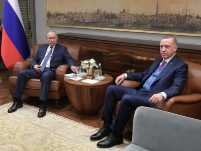 Путин и Эрдоган проговорили три часа за закрытыми дверями