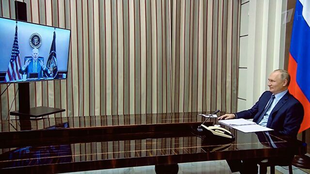 Состоялись переговоры Владимира Путина и Джо Байдена по видеосвязи