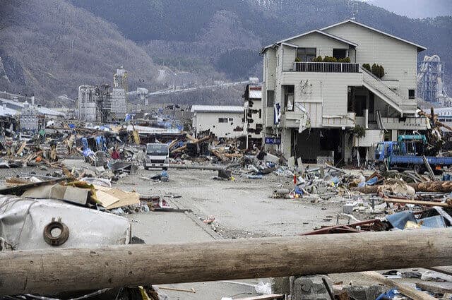 В Японии зафиксировано сильное землетрясение