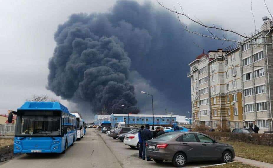 В Белгороде прозвучало несколько мощных взрывов