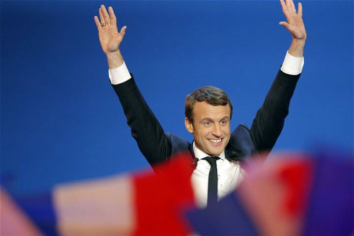 Макрон победил на выборах во Франции