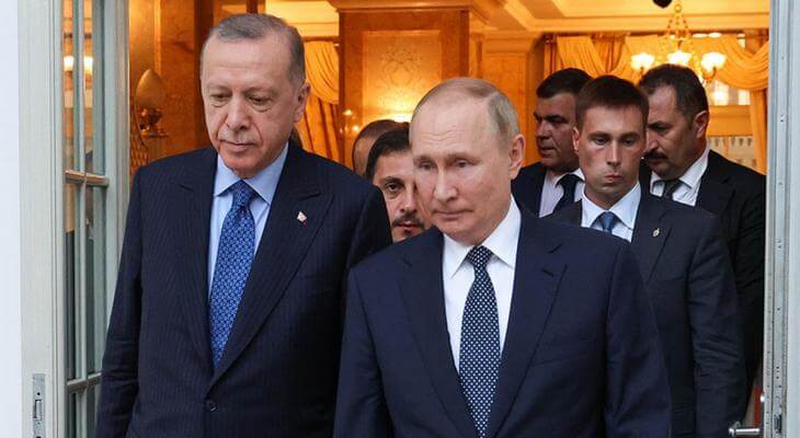 Эрдоган и Путин договорились об оплате газа из России в рублях