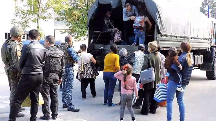 Из Нагорного Карабаха эвакуировано 5 тыс. мирных жителей