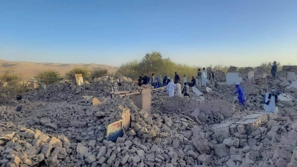 В Афганистане произошло землетрясение. Погибло 2 тыс. человек