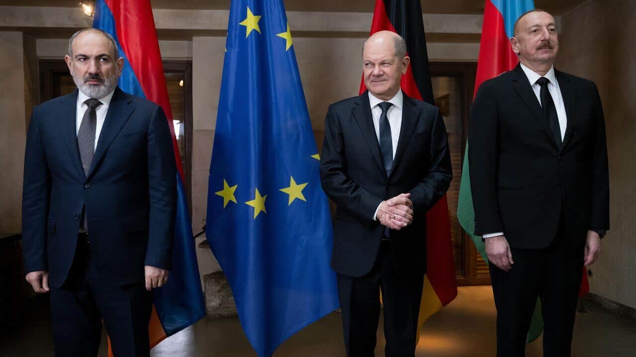 Алиев и Пашинян провели встречу в Мюнхене